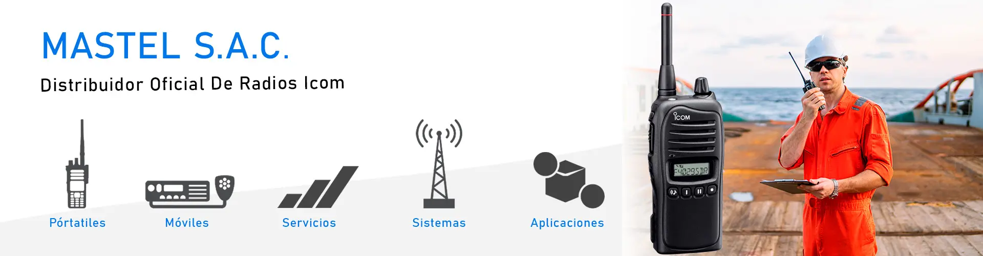 Banner de Radio Icom