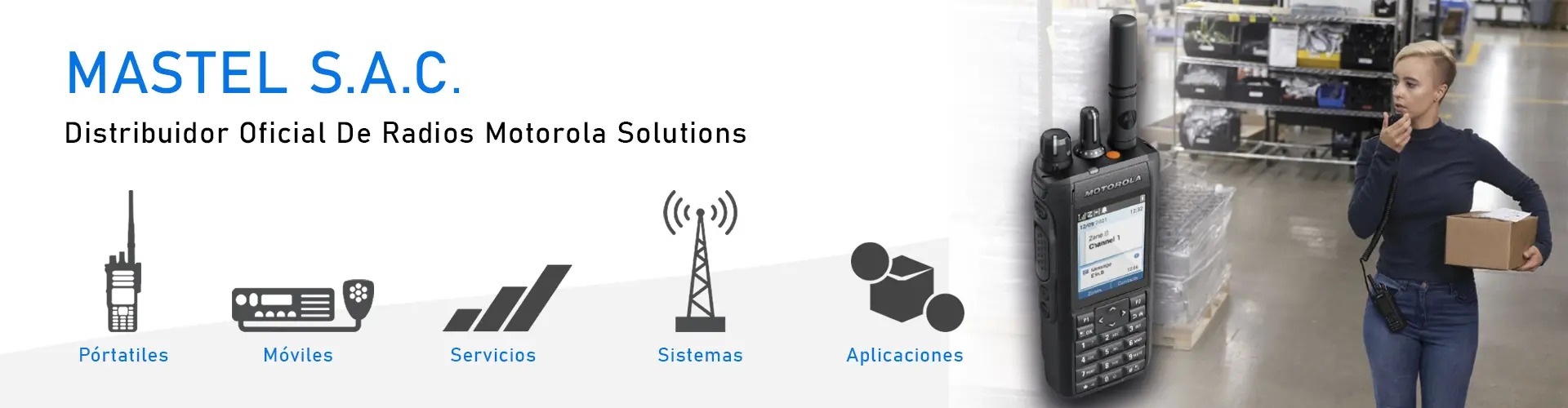 Banner de Radio Motorola Solutions